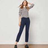 ♕ Штани Twill з комфортним поясом, темно-сині від Tchibo (Німеччина) розмір наш 44-46(38 євро)