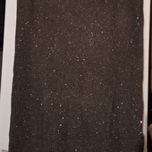 Новая теплая юбочка вся в блистящих паетках. Xxl Тянется Поб 52 - 77