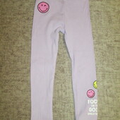 Симпатичные натуральные лосинки/рубчик от Smiley World, в отличном состоянии