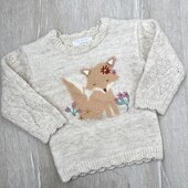 Primark.Теплий светр кофта для дівчинки 68 см (3-6 місяців)