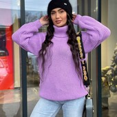 Теплый женский свитер оверсайз разные цвета новинки сезона