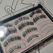 Накладные ресницы 5 пар, накладні вії