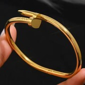 Жорсткий браслет stainless steel нержавіюча сталь 32