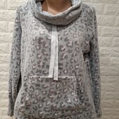 Теплюща мякусенька пухнаста фліска у ідеальному стані ЛХххл дивіться заміри