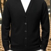 Чоловіча кофта - кардіган на ґудзиках . Сток .