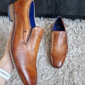 р.45. Туфлі Bugatti нат.шкіра. Читайте опис