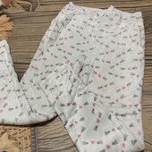 Плюшевые пижамные штаны размер м, состояние хорошее