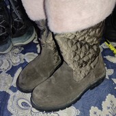 Geox 32p утеплення чоботи вверх замша