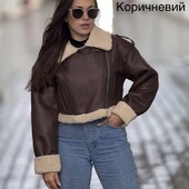 Жіноча коротка дублянка