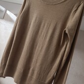 Вовняний джемпер в пісочному кольорі