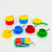 Игрушка посудка ,,маринка,, в сетке