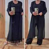 Стильний модний костюм трійка розмір 16-18