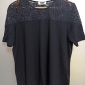 Блузка вискоза с ажурной вставкой,новые.