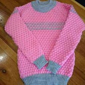 Новий Світерок дівчинкі.мякий.гарний.яскравий.Новий.укрп 50%