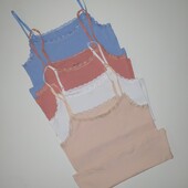 Котонова майка з мереживом Oyanda М Німеччина!