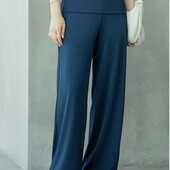 Стильні штани-палацу смарагдового кольору від Every day, розмір 14. Нові.