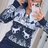 Теплая женская кофта на молнии