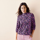 Тонкая кофточка, блуза, гольф, esmara, германия, р. 36/38 евро, наш 42-48