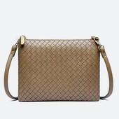 Сумка жіноча клатч 22х16х1 см Amelie Galanti бежева повсякденна