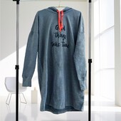 Стильний сірий худі "оверсайз" від esmara