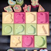 Кубики-сортер пазл Red box, игрушка 11 шт.