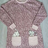 H&M брендовое платье двунитка на рост 134 см