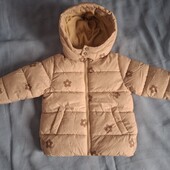 Демі курточка утеплена для дівчинки 80-86 см