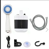 Душ портативний, кемпінговий з помпою на акумуляторі USB Travel shower 2200 мАг