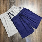 Арт.1441 шорти піжамні чоловічі 2шт livergy євро розмір м 48/50.