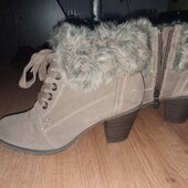 Гарні черевички з натуральної замші!