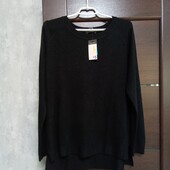 Новый брендовый теплый свитерок с удлиненной спинкой р.14-16(L).