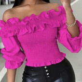 Яскрава стильна блузка розмір С, нова!