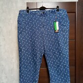 Новые брендовые коттоновые джинсовые шорты-бриджи стрейч , р.24-26.