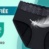 Елегантні мереживні менструальні трусики XL