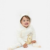 Disney baby..дитяча кофтинка з капюшоном, прикрашена малюнком Вінні-Пуха 62 см