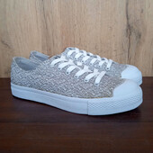 Нові жіночі кеди з ортопедичними анатомічними устілками низькі на платформі, літо, р. 37