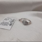 Срібна каблучка 925 проби 19 розміру