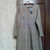 Брендовое новое трикотажное платье р.16
