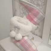 Нові! Домашні дуже теплі красиві зручні капці на хутрі Британія! р.37-38