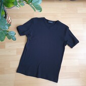 Футболка нова, бавовняна, фірмова, базова у рубчик р.46-48❤️від 2-х лотів подарунок