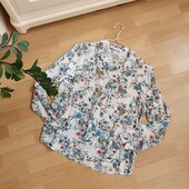 Сорочка бавовняна, гарний принт р.44-46 ❤️від 2-х лотів подарунок