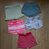 Лот шортиків на 1-2 роки+2 маєчки 104 р