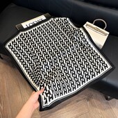 Платок стильный трендовый Искусственный шелк 70*70 см арт 55