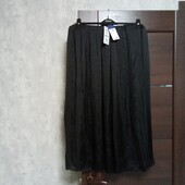 Новая брендовая шелковая юбка р.18-20.