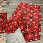 Велюровые пижамные лосины на 12/13 лет