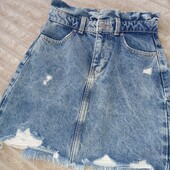 Джинсова спідниця.