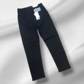 Чорні стрейчеві джинси з легким начосом 30,32,34р.
