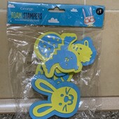 Великі пінопластові штампи 10см. Нові