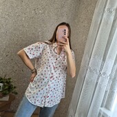 Натуральна сорочка, принт ❤️