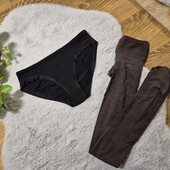 Трусики Шикарної якості + шоколадні капрони, XS